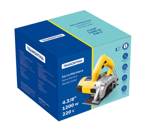 Serra Mármore Tramontina 4.3/8 1200w 220v