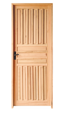 Porta Externa de eucalipto 80cm s/vistas