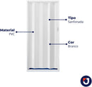 Porta sanfonada 80x2,10